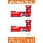 Colgate Optic White Anında Beyazlık Diş Macunu 20 ml * 2