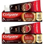 Colgate Optic White Çay Kahve Sigara 2x125 ml Diş Macunu