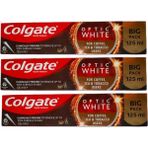 Colgate Optic White Diş Macunu - Kahve, Çay ve Tütün Lekelerine Karşı, 3 x 125 ml