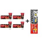 Colgate Optic White Kahve Çay Tütün Kullanan Diş Macun 125Ml 4Ad Zig Zag Charcoal 1+1 Orta Diş Fırça