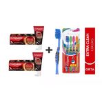 Colgate Optic White Kahve, Çay Tütün Kullanan Için Diş Macun 125Ml 2 Ad +Extra Clean Diş Fırçası 3+1