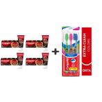 Colgate Optic White Kahve, Çay Tütün Kullanan Için Diş Macun 125Ml 4 Ad + Extra Clean Diş Fırça 3Lü