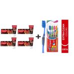 Colgate Optic White Kahve, Çay Tütün Kullanan Için Diş Macun 125Ml 4 Ad + Extra Clean Diş Fırçası3+1