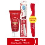 Colgate Optic White Kahve çay ve Tütün Için Diş Macunu 50 ml + Orta Diş Fırçası+Fırça Kabı