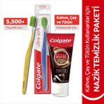 Colgate Optic White Kahve, Çay ve Tütün Kullananlar İçin 50ML Ultra Soft Yumuşak Diş Fırçası ile Etkili Temizlik