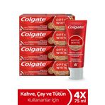 Colgate Optic White Kahve, Çay ve Tütün Kullananlar Için 75 ml X4