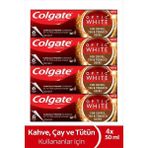 Colgate Optic White Kahve Çay ve Tütün Kullanıcıları İçin 4x 50 ml Diş Macunu Özel Formül