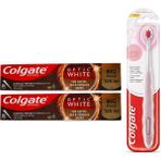 Colgate Optic White Kahve Çay ve Tütün Kullanıcıları Macunu 125 ml + Foamsoft Diş Eti Masajı Fırça 2 + 1 Adet