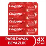 Colgate Optic White Parıldayan Beyazlık 4x50 ml Diş Macunu