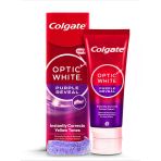 Colgate Optic White Purple Reveal Beyazlatıcı Diş Macunu 125 Ml 3 Adet + Hediye Dynamic Diş Fırçası Orta