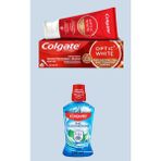 Colgate Optik White Kahve ve Çay Lekesi Beyazlatıcı 50 ml & Colgate Plax Tazelik Koruma 250 ml