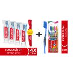 Colgate Sensitive Sensifoam Diş Macunu 75 Ml X 4 Adet + Extra Clean Colors Diş Fırçası 3+1