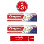 Colgate Total 12 Gelişmiş Beyazlık Diş Macunu 50 ml (2'Lİ PAKET)