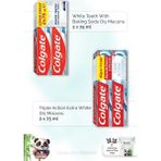 Colgate TTriple Action Extra White 2x75 ml + 2x75 ml White Bakıng Soda Diş Macunu