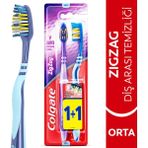 Colgate Zig Zag 1+1 Orta Sertlik Diş Fırçası
