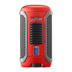 Colibri Apex Metalik Kırmızı-Siyah Puro Çakmağı