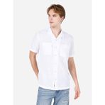 Colin's Colins Normal Kesim Shirt Yaka Cepli Beyaz Erkek Kısa Kol Gömlek Cl1068758 Cl1068758 Q1.v1 Wht Beyaz