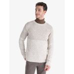Colin's Colins Regular Fit Triko Gri Erkek Kazak Cl1066048 Bej