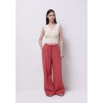 Colin's Colins Regular Fit Yüksel Bel Geniş Paça Kadın Pembe Pantolon Cl1074661 Q1.v1 Prs Pembe