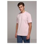 Colin's Comfort Fit Yuvarlak Yaka Düz Erkek Pembe Kısa Kol Tişört