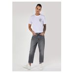 Colin's Loose Relaxed Fit Drop Crotch Kısa Paça Erkek Gri Jean Pantolon