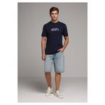 Colin's Loose Straight Fit Orta Bel Düz Erkek Light İndigo Denim Jean Şort