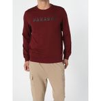 Colin's Regular Fit Kabartmalı Yazı Turuncu Erkek Sweatshirt cl1055790_Q1.V2_COR Kahverengi renk-cinnamon