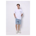 Colin's Regular Fit Orta Bel Düz Erkek İndigo Ecologic Jean Şort