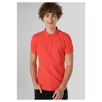 Colin's Slim Fit Polo Yaka Düz Erkek Pembe Kısa Kol Tişört