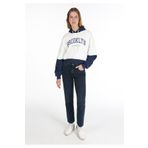 Colin's Straight Fit Yüksek Bel Düz Paça Kadın Koyu İndigo Jean Pantolon