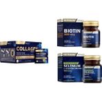Collagen 30 Saşe 10000 Mg + Biotin 30 Tablet+ Selenyum 100 Tablet