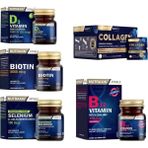 Collagen 30 Saşe 10000 Mg + Biotin + Selenyum+ D3 Vitamini +B12 Vitamini Dilaltı