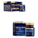 Collagen 30 Saşe 10000 Mg + Folik Asit Takviyesi 400 Mcg 100 Tablet