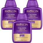 Collagen & Biotin Hacim Şampuanı | 3 x 300 ml | Ince Telli ve Hacimsiz Saçlar Için | Hidrolize Kolajen + Biotin + Biocomplex B11 - Option-1
