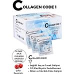 Collagen Code1 Tıp1tıp2tıp3 Hidrolize +Hyaluronik Asit+C Vitamini Içeren Ahududu Aromalı Gıda Takviyesi