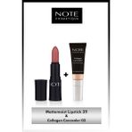 Collagen Concealer 02 Spf 20 Göz Altı Kapatıcısı & Mattemoist Ruj 311 - Nude Makyaj Seti