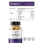 Collagen Forte Omega-3 Premium 90 Kapsül Balık Yağı