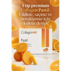 Collagen Forte Platinum 5 Tip Kolajen 2000Mg X 30 Emilebilen Pastil, Biotin, A, C Vitamini, B12, Magnezyum, Portakal Aromalı