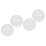 COLLBATH 4 Vinç Makinesi Topu Oyuncak Için Kaplar Topaç Toplu Yumurtası Süslemeleri Gumball Kapsüller Topaçlar Otomat Yumurta Kabuğu Plastik