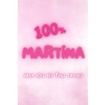 Col·lecció: rosa de sucre. Llibreta A5 de 100 pàgines. Quadern de notes de punts. Tapa tova. Llibreta amb nom: MARTINA: Coberta de la llibreta amb el nom, perfecte per regalar