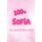 Col·lecció: rosa de sucre. Llibreta A5 de 100 pàgines. Quadern de notes de punts. Tapa tova. Llibreta amb nom: SOFIA: Coberta de la llibreta amb el nom, perfecte per regalar