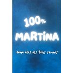 Col·lecció: rosa de sucre. Llibreta A5 de 100 pàgines. Quadern de notes de quadres. Tapa tova. Llibreta amb nom: MARTINA: Coberta de la llibreta amb el nom, perfecte per regalar.