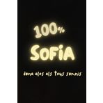 Col·lecció: rosa de sucre. Llibreta A5 de 100 pàgines. Quadern de notes de ratlles. Tapa tova. Llibreta amb nom: SOFIA: Coberta de la llibreta amb el nom, perfecte per regalar.