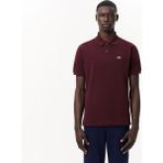 collection lacoste normal kesim pima pamuklu polo tişört - Bordo - 2XL