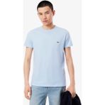 collection lacoste pamuklu pima tişört - Açık Mavi - XL