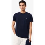 collection lacoste pamuklu pima tişört - Lacivert - XL