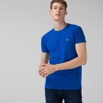 collection lacoste pamuklu pima tişört - Saks