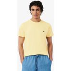 collection lacoste pamuklu pima tişört - Sarı - 2XL