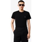 collection lacoste pamuklu pima tişört - Siyah
