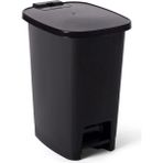 Collection Lüx Serisi Pedallı 25 Litre Çöp Kovası Siyah